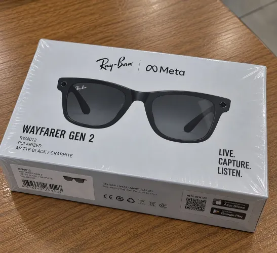 Óculos Ray-Ban Meta Wayfarer Gen 2 NOVO lacrado