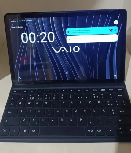 Tablet Tl-10, tá praticamente impecável e novo completo com nf !