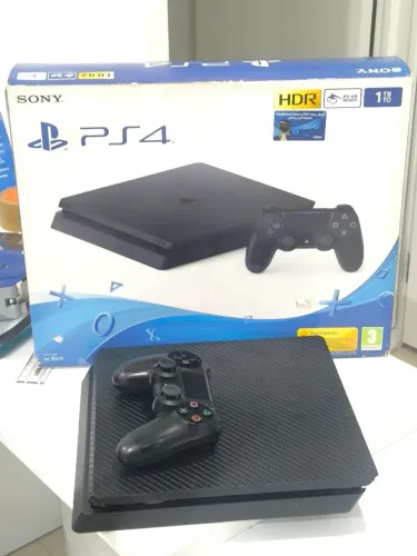 PS4 slim 1TB DESBLOQUEADO + jogos