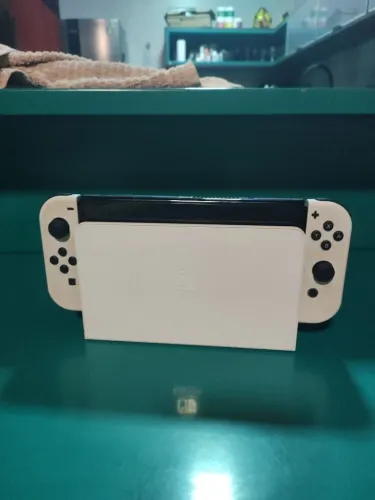 NINTENDO SWITCH OLED (DESBLOQUEADO) + JOGOS E ACESSÓRIOS