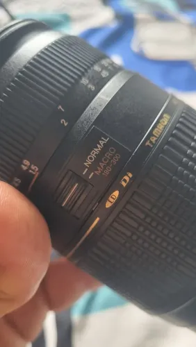 Lente tamrom 55-300mm telemacro