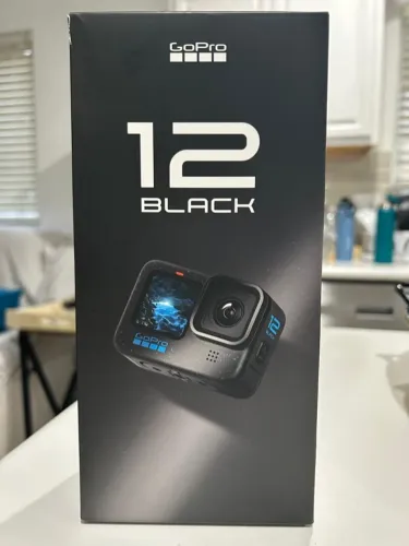 CAMERA GoPRO 12 BLACK - NOVO