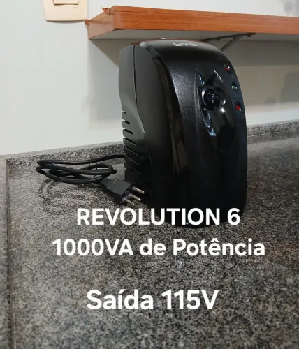 Estabilizador de Tensão 1000VA SMS Revolution VI