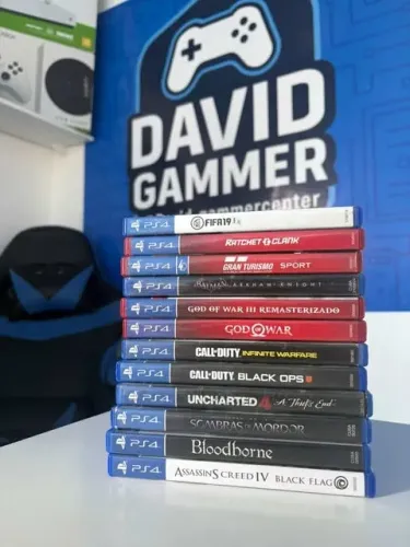 LOTE 12 JOGOS PS4 (LOTE COMPLETO 12 UNIDADES)