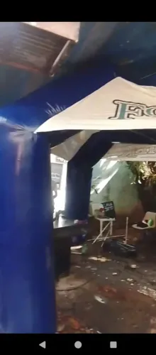 Tenda inflável