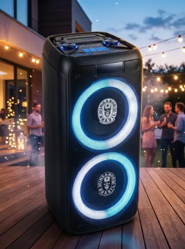 Caixa de Som Torre Pulsebox SP359 (1000W) - Som Potente!