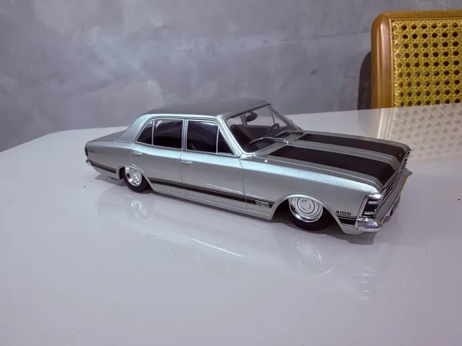 Miniatura Opala 1/24 custom