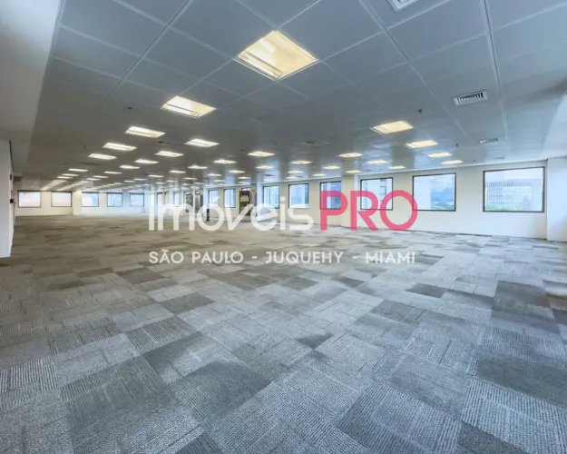 Laje Corporativa 597 m² no eixo Chucri Zaidan | Custo x benefício altíssimo