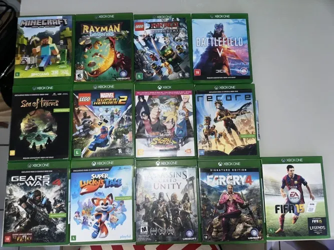 Diversos jogos de Xbox one (preço único)