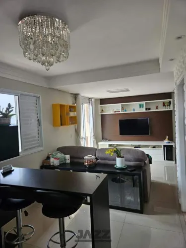 Cobertura à Venda - Vila Nova, Campinas - 134m2 - Condomínio Condominio Jardins do Taquara