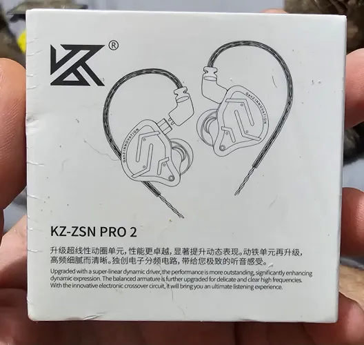 Fone ZSN 2 Pro Novo e Lacrado. Sem Microfone. 