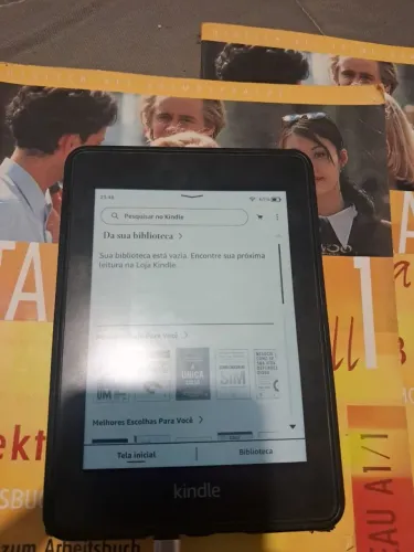 Kindle Paperwhite 10° geração com carregador e Capa
