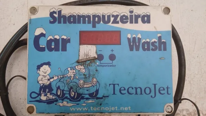 Shampoozeira car wash tecnojet (kit completo)