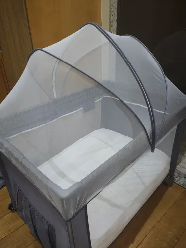 berço + carrinho com bebê conforto chicco