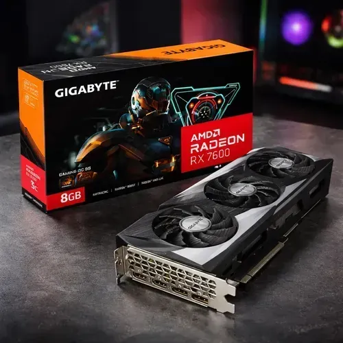 PLACA DE VIDEO RX 7600 GIGABYTE