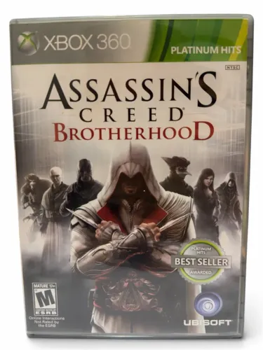 Assassin?s Creed Brotherhood - Xbox 360 Platinum Hits Americano CIB
