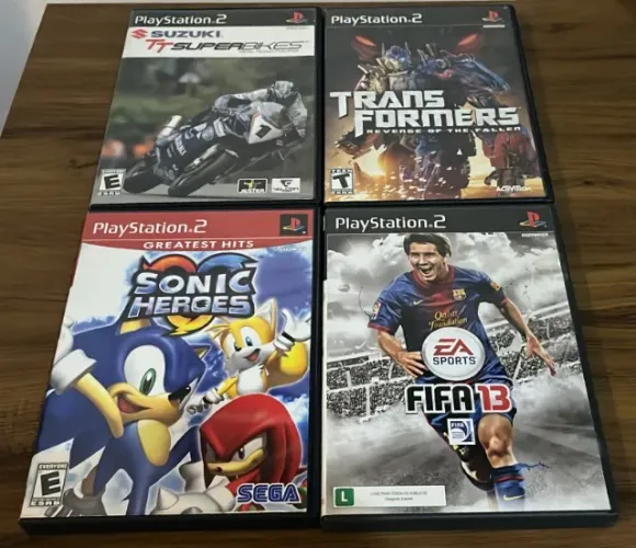 Lote Jogos Playstation 2