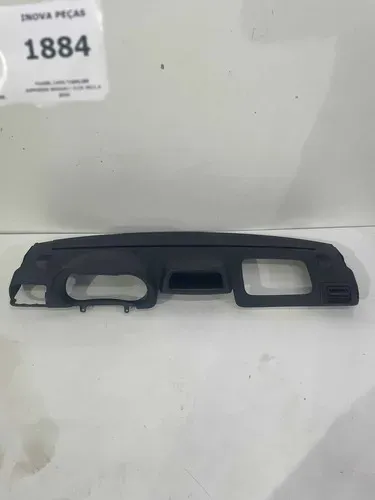 Painel Capa Tabelier Superior Renault Clio 2011 A 2016 Preto