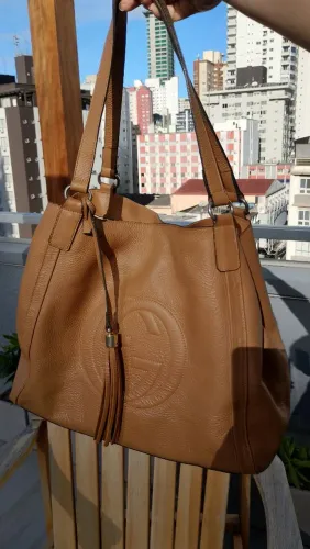 Bolsa Gucci tamanho grande 