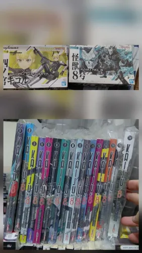 Coleção produtos originais kaiju n.8