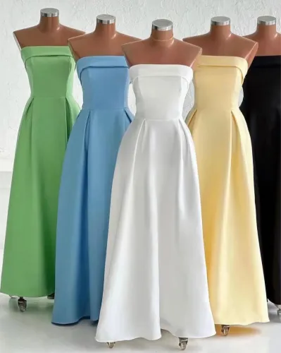 Vestido em crepe