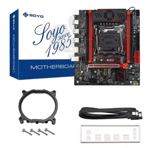 Placa-mãe Soyo SY-X99 BSF(BR) C/ porta TPM2.0 MSI 14Pin, Wi-Fi e Bluetooth