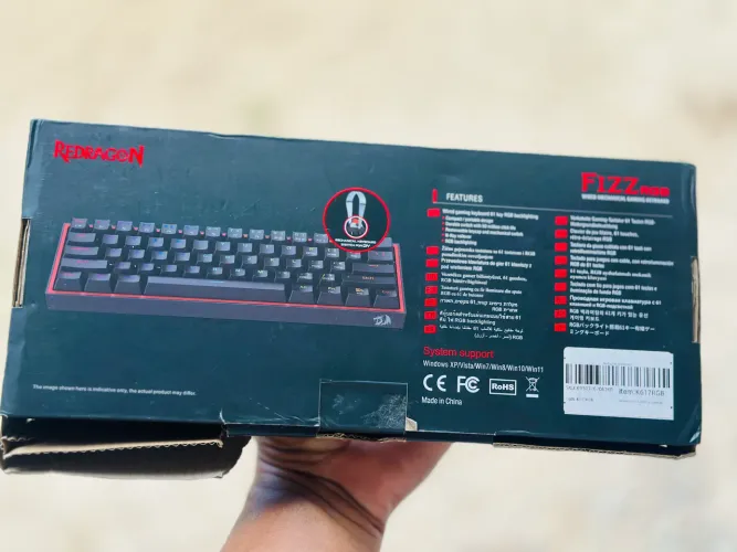 Teclado gamer Redragon
