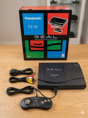 Console 3DO Panasonic FZ-10 perfeito