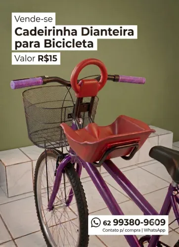 Cadeirinha de bicicleta
