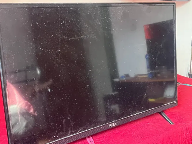 televisão não tá funcionando imagem