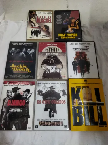 Dvds Coleção Quentin Tarantino - 9 filmes