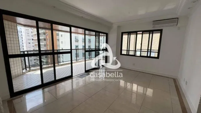 Apartamento com 3 dormitórios para alugar, 189 m² por R$ 11.000,00/mês - Gonzaga - Santos/