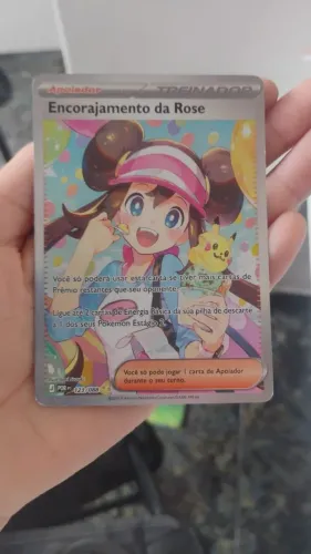 CARTA DE POKÉMON ENCORAJAMENTO DA ROSE ART SECRETA 2026