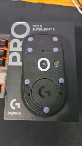 Mouse Logitech GPROX Superlight 2 Dots Xraypad Obsidian AIR 