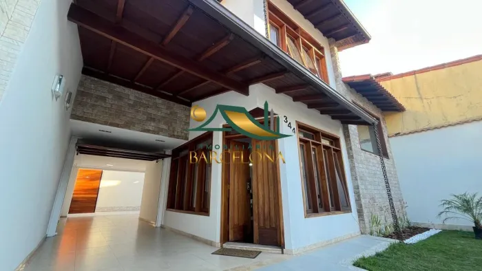 Casa para Locação em Volta Redonda, Barreira Cravo, 3 dormitórios, 2 banheiros, 2 vagas