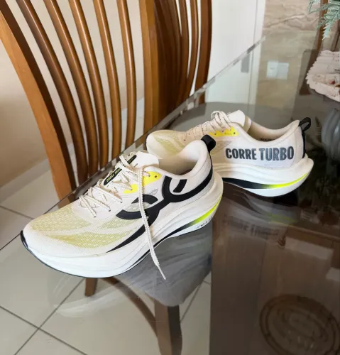 Tênis Corre Turbo Olympikus, usado somente uma vez, TAM 36