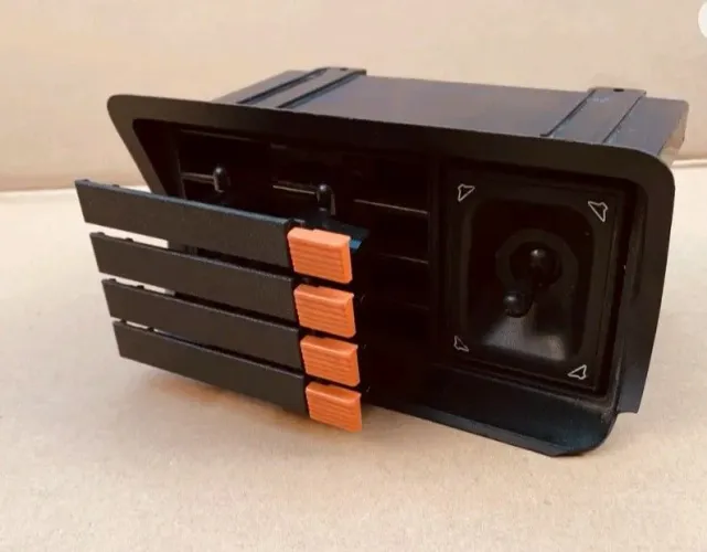 Porta Fitas K7 Escort xr3 MK3 de 84-86 painel console original Ford