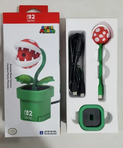Camera Planta Piranha Nintendo Switch 2