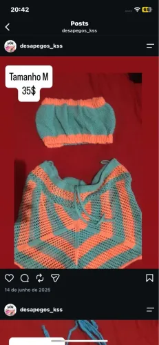 Conjunto tricô