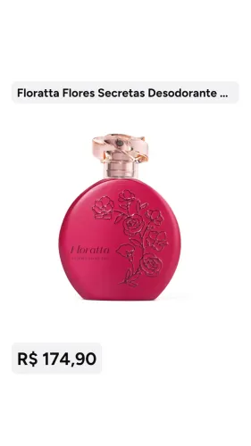 Floratta red secretas 75Ml A Pronta entrega ?