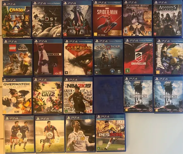 Jogos ps4 (VALORES NA DESCRIÇÃO!!!)