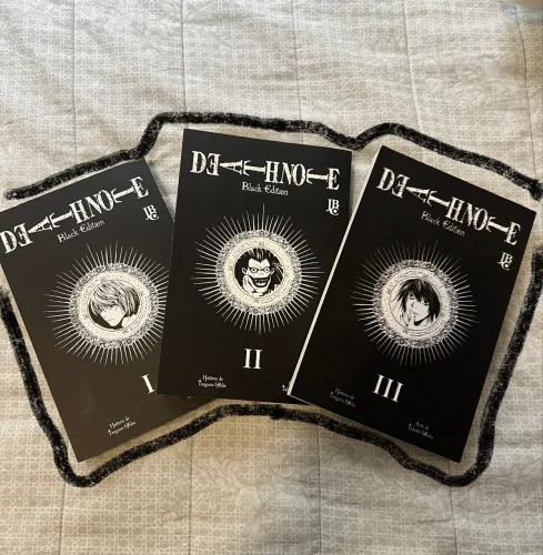Coleção 1 ao 3 death note