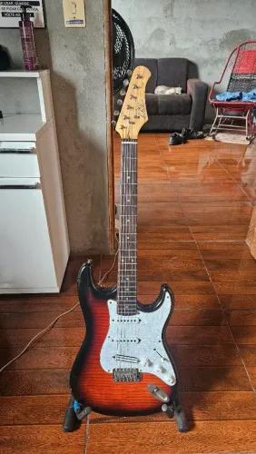 Guitarra Eko S300 Italiana Modificada