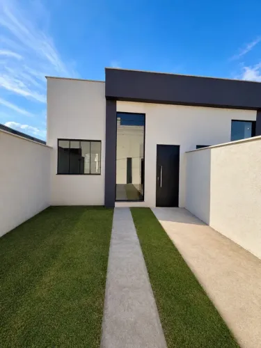 Casa linear na Barreira Cravo verde