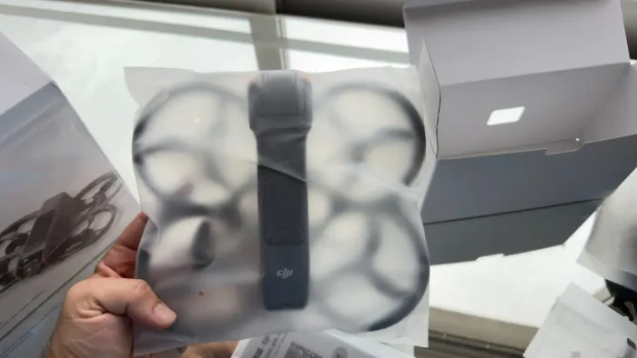 Drone dji avata 2 novo com goggles n3 motion 3 e 1 bateria