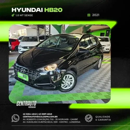 Hyundai HB20 Sense 1.0 Flex 12V MEC 2021
