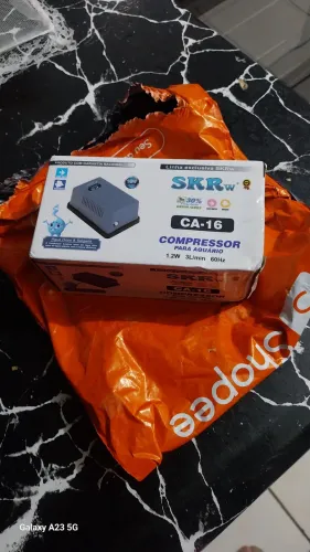 Compressor para aquário 