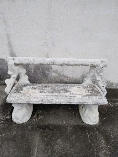 Banco Para Jardim de Cimento 