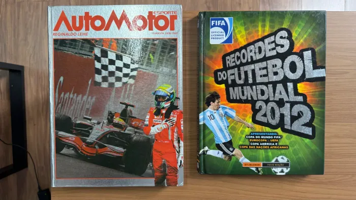 Livro Automotor 2008/2009 / Livro dos Recordes do futebol 2012