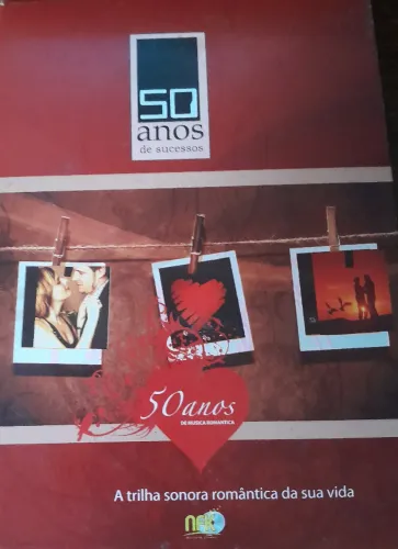 DVD BOX -50 ANOS DE SUCESSOS (50'S,60'S,70'S,80'S & 90'S)